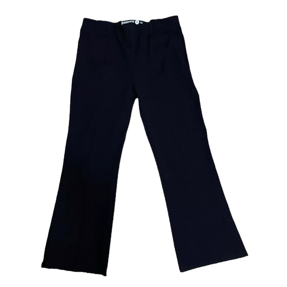 Betabrand Bootcut Classic Dress Pant Women's XL Petite Black Stretch - Picture 1 of 6